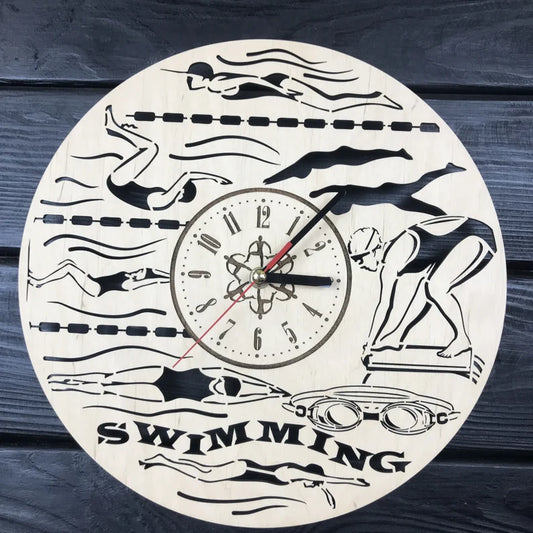 Orologio da parete Nuoto Idea's Cottage