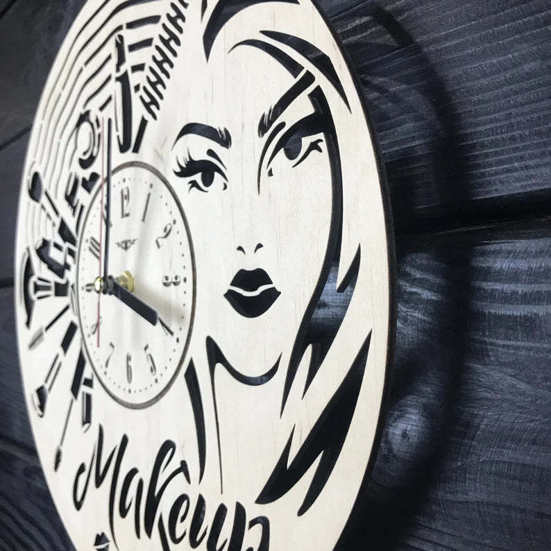 Orologio da parete Makeup Artist Idea's Cottage