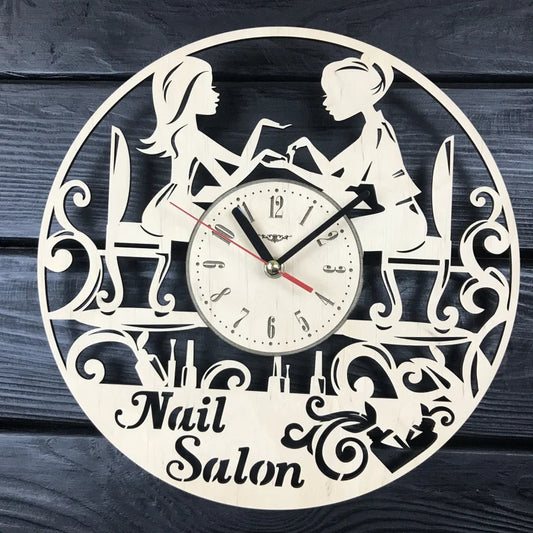 Orologio da parete Nail Art Idea's Cottage