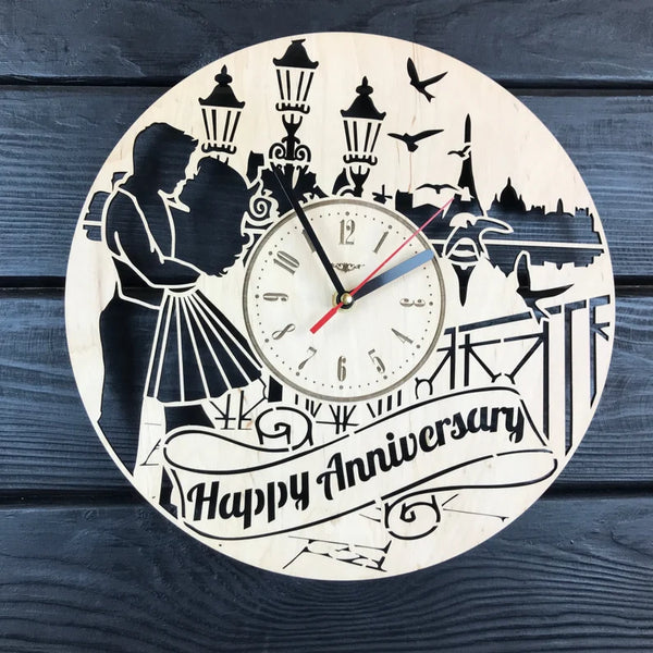 Orologio da parete Coppia felice Idea's Cottage
