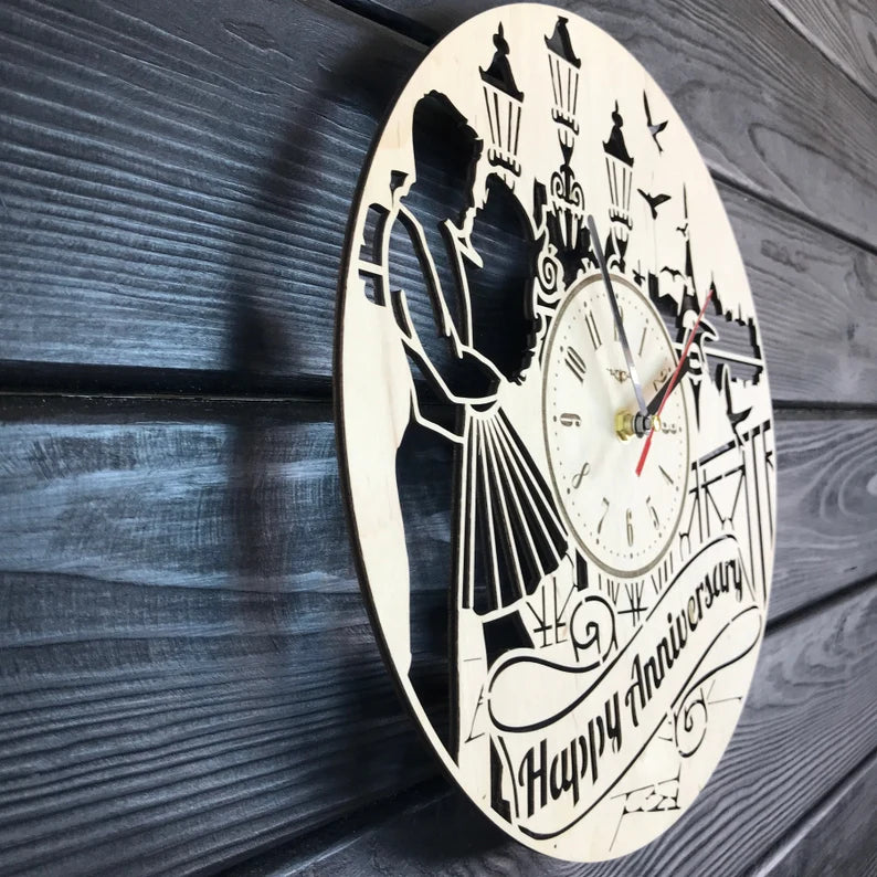 Orologio da parete Coppia felice Idea's Cottage