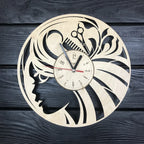 Orologio da parete Parrucchiere Idea's Cottage