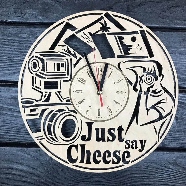 Orologio da parete Fotografo Idea's Cottage