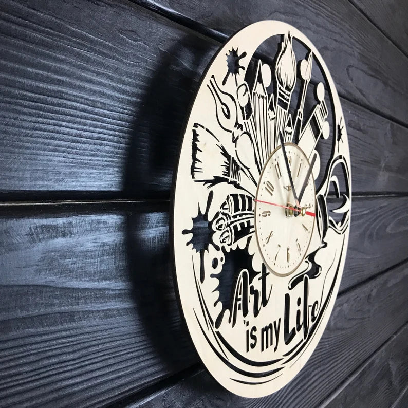 Orologio da parete Arte Idea's Cottage