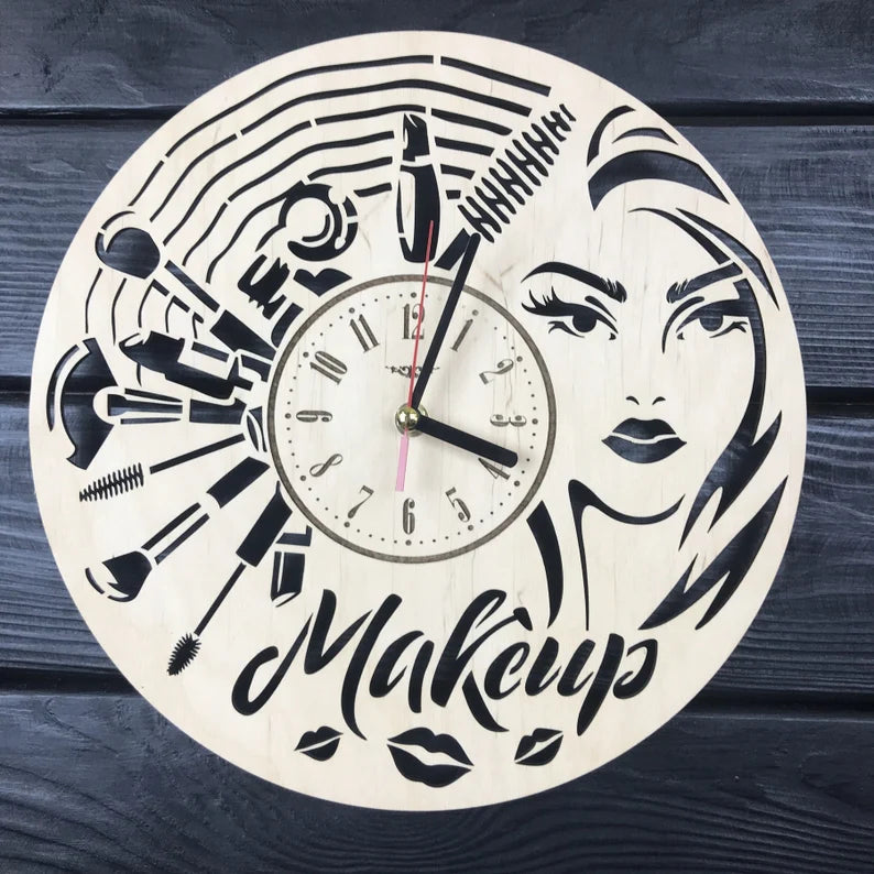 Orologio da parete Makeup Artist Idea's Cottage