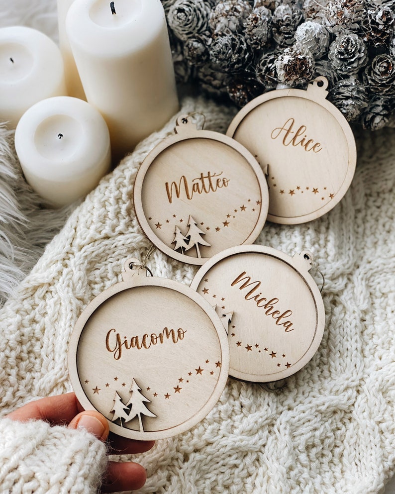 Pallina ideale per le decorazioni di Natale Idea's Cottage