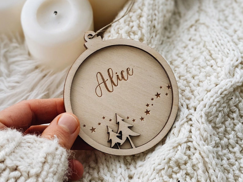 Pallina ideale per le decorazioni di Natale Idea's Cottage