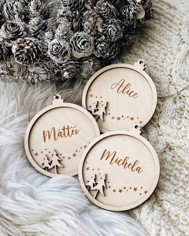 Pallina ideale per le decorazioni di Natale Idea's Cottage