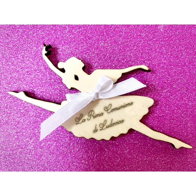 Segnaposto Ballerina2 per comunione