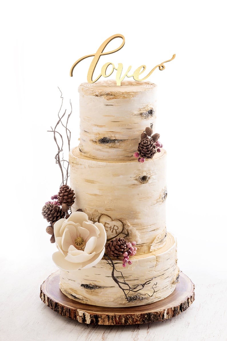 Cake Topper personalizzato, decorazioni, Wedding Cake Topper Love