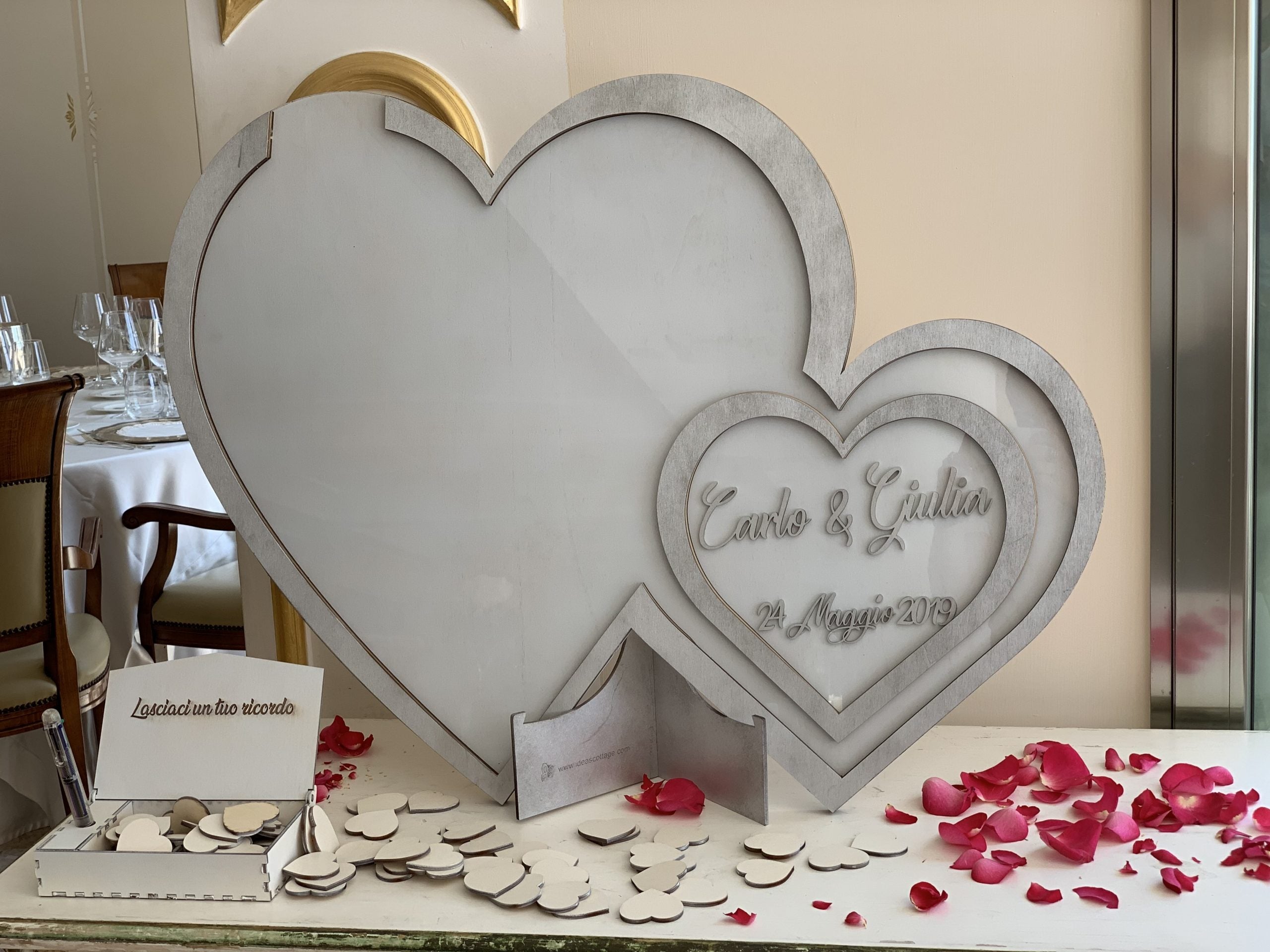 Guestbook Doppio cuore 3