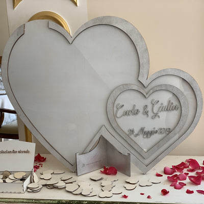 Guestbook Doppio cuore 3