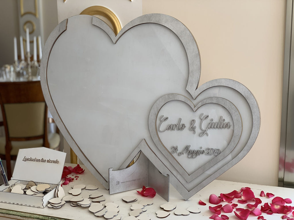 Guestbook Doppio cuore 4