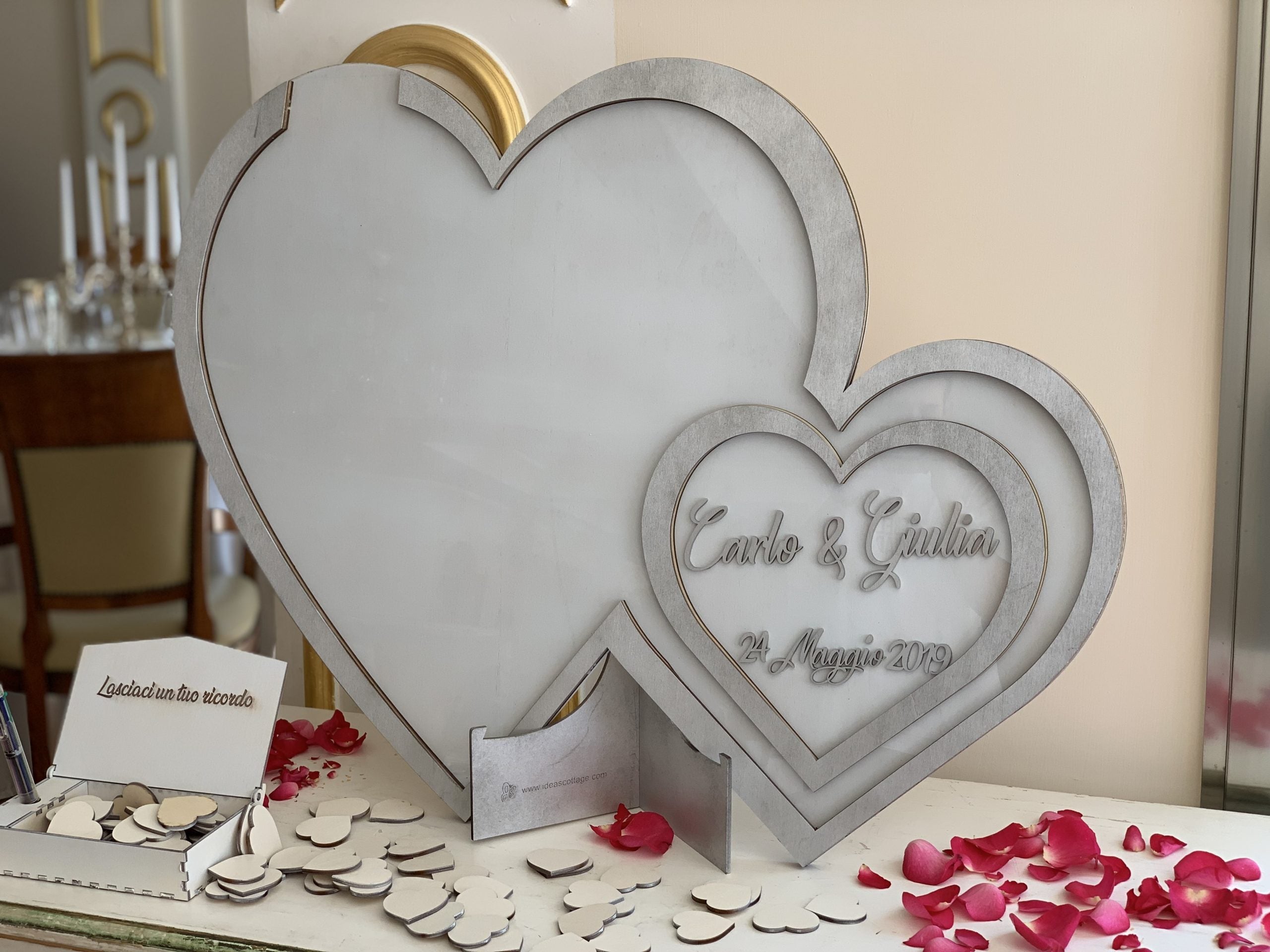 Guestbook Doppio cuore 4