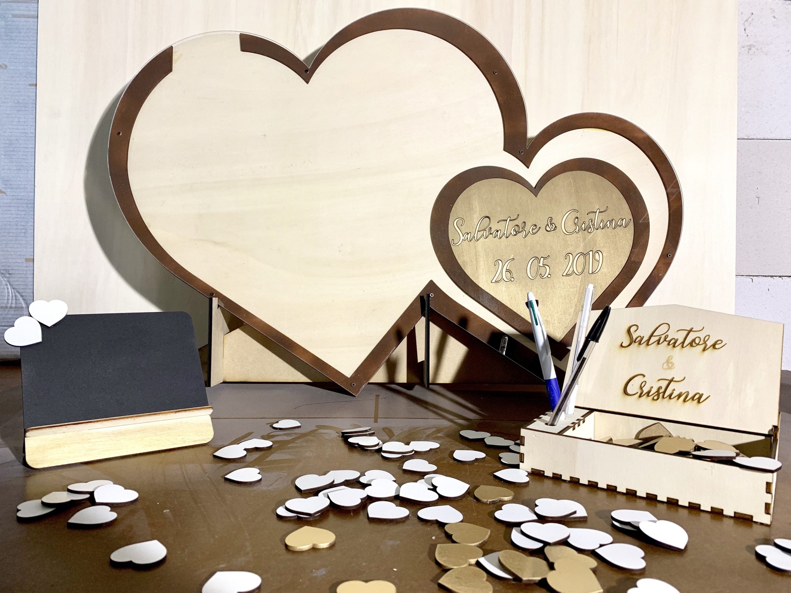 Guestbook Doppio cuore 5