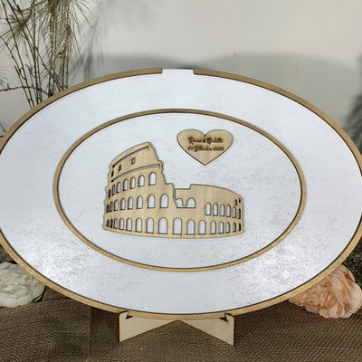 Guestbook Colosseo tema Roma