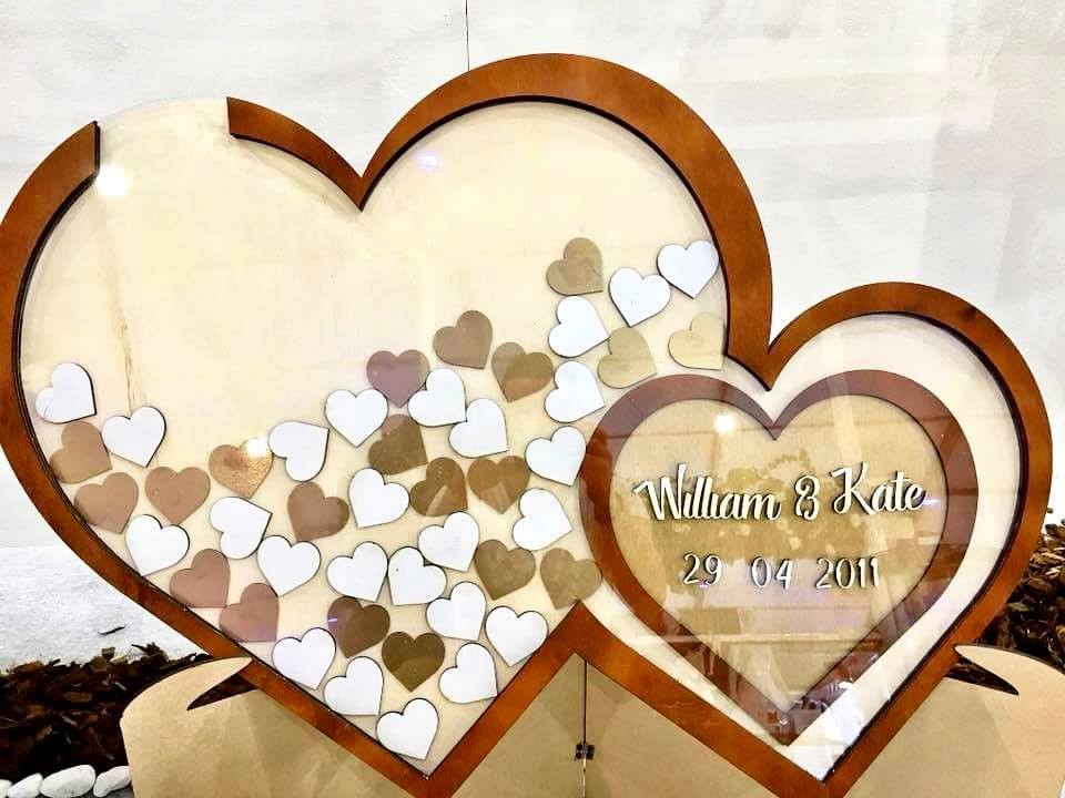 Guestbook Doppio cuore Matrimonio 1