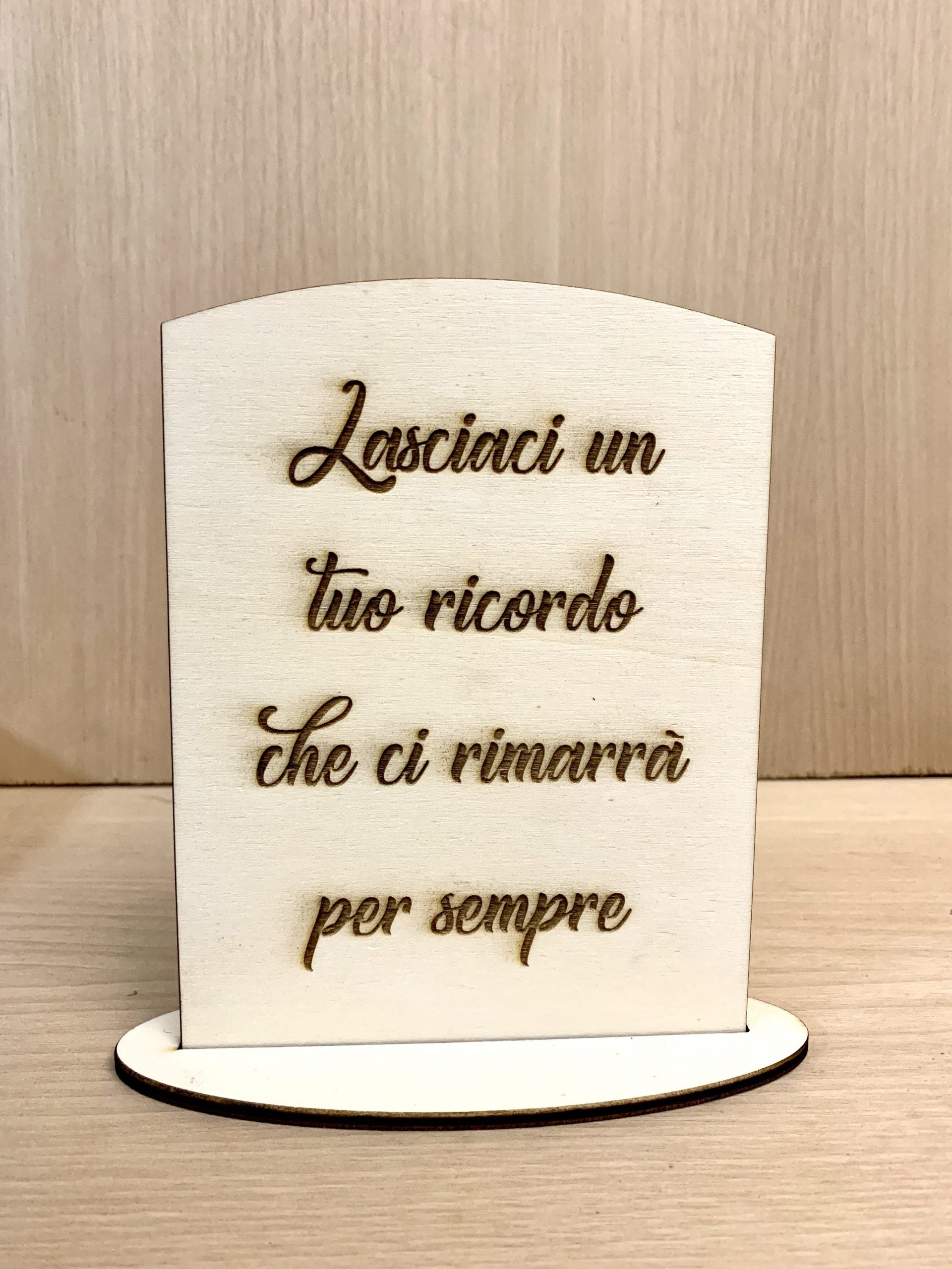 Guest Book Legno