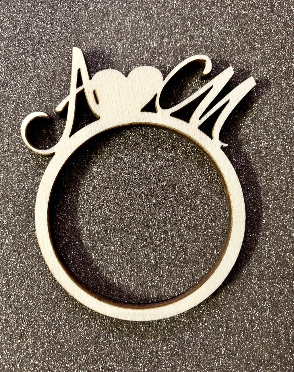 Anello portatovagliolo segnaposto per matrimonio iniziali Tutti i prodotti 1