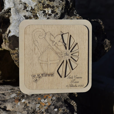 Bomboniera Sottopentola per cresima Idea's Cottage