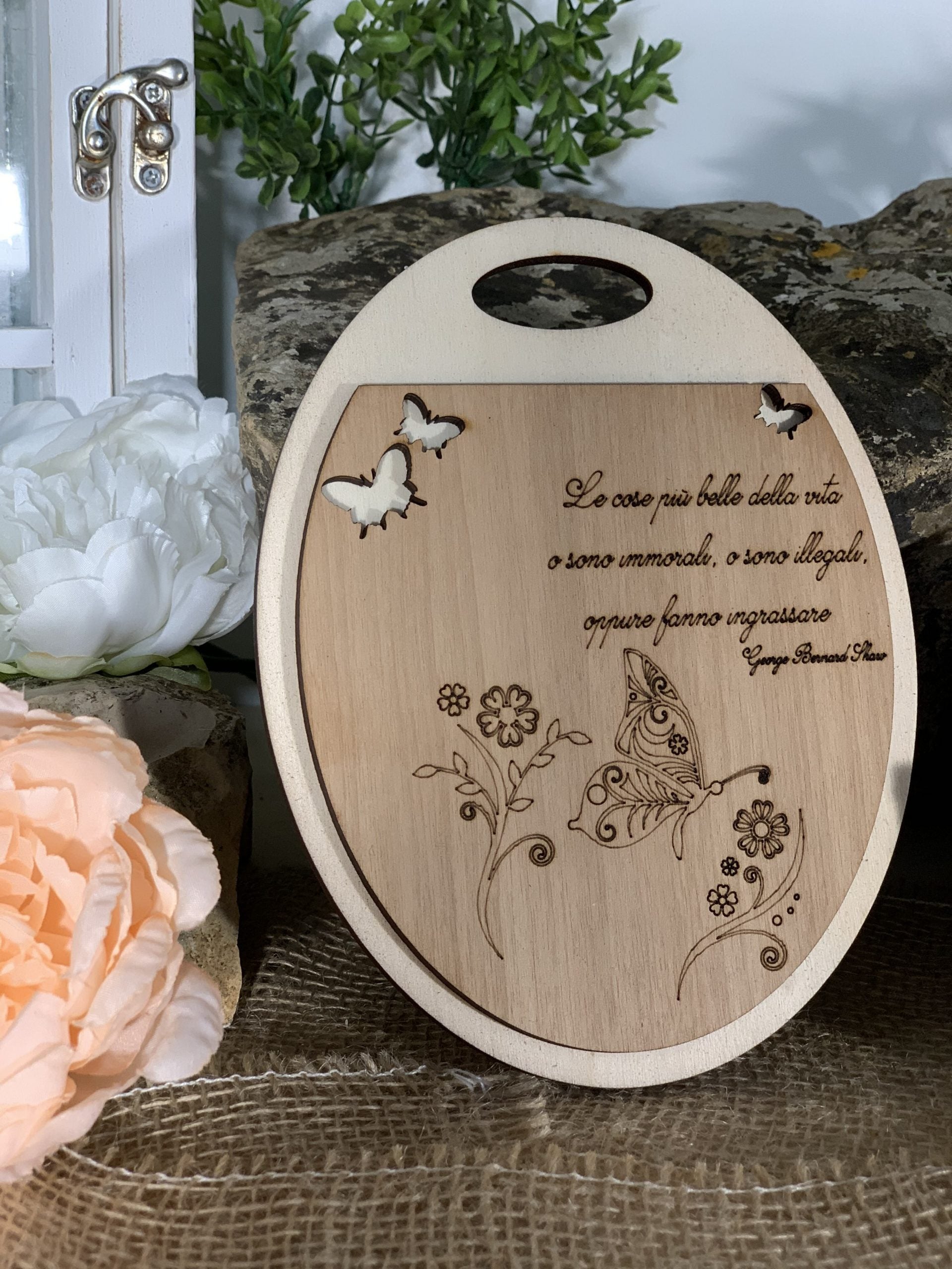 Bomboniera Tagliere Farfalle 4