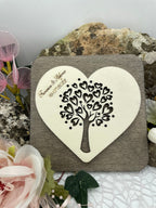 Bomboniera sottopentola albero della vita Cuore Idea's Cottage
