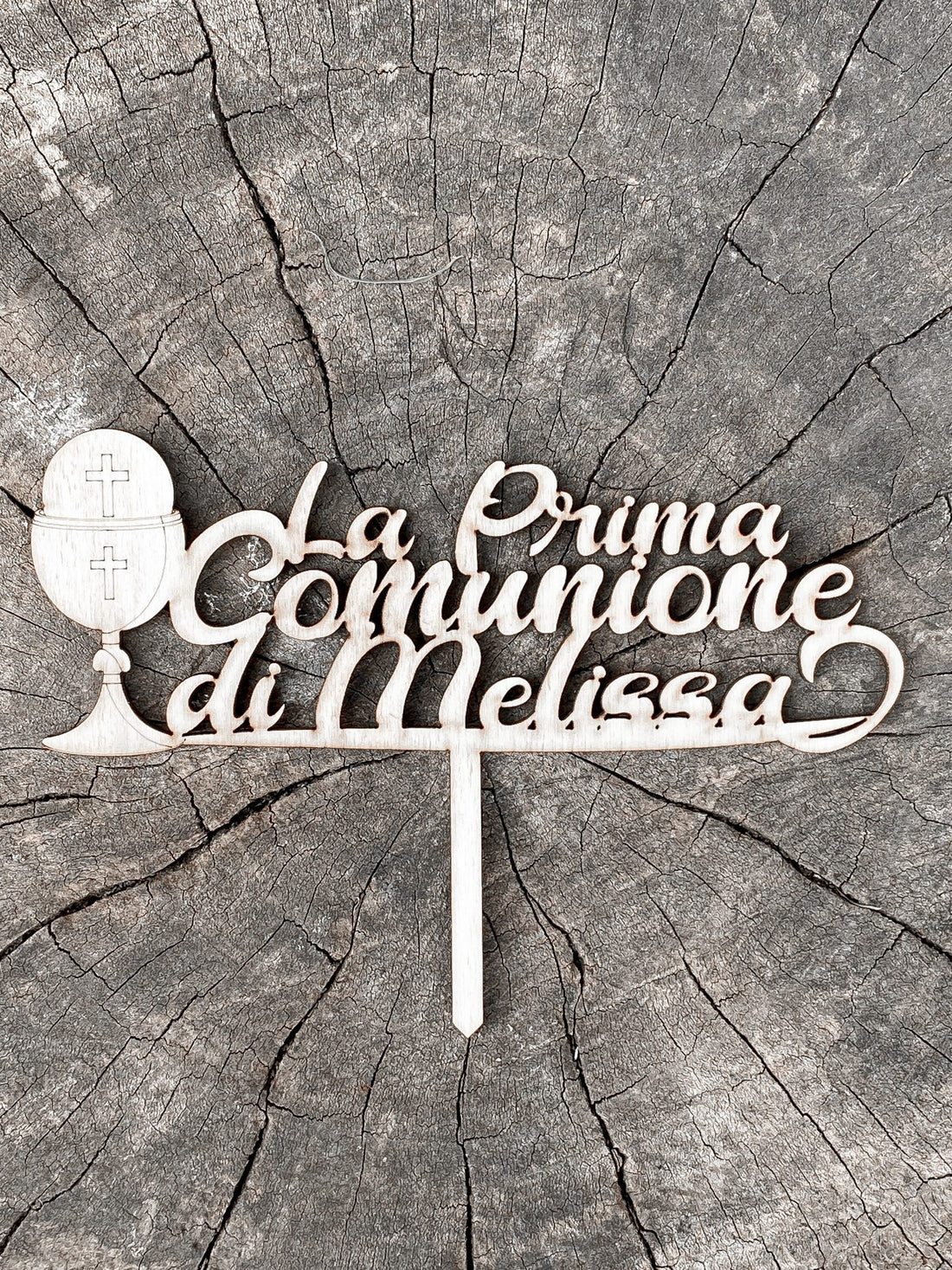 Cake topper per comunione