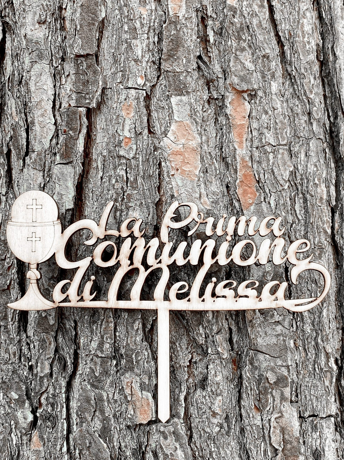 Cake topper per comunione