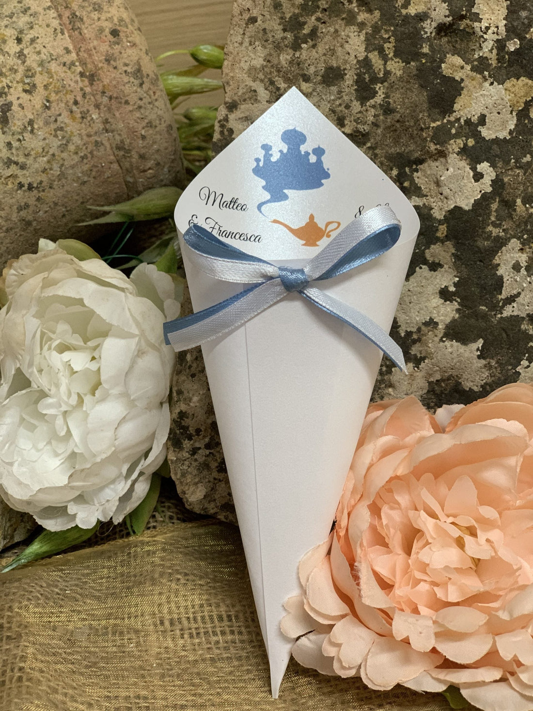 Cono Portariso Lampada di Aladino Tema Fiaba