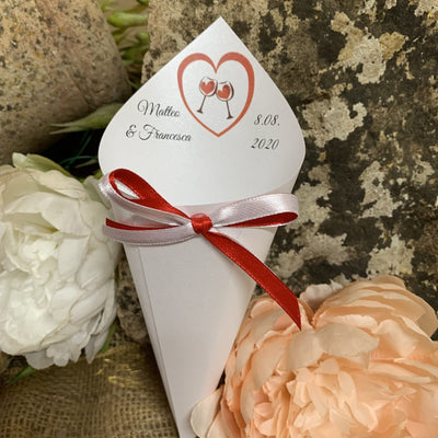 Cono Portariso personalizzato Calici Tema vino 1