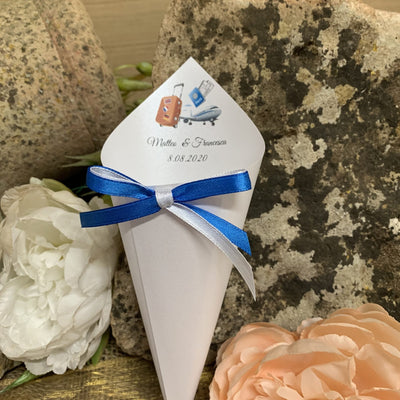 Cono Portariso personalizzato Tema Viaggio