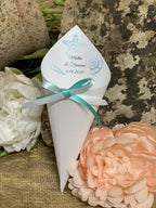 Cono Portariso personalizzato conchiglie tema Mare 2