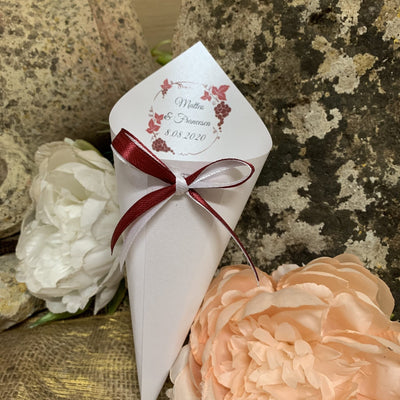 Cono Portariso personalizzato grappolo Tema vino