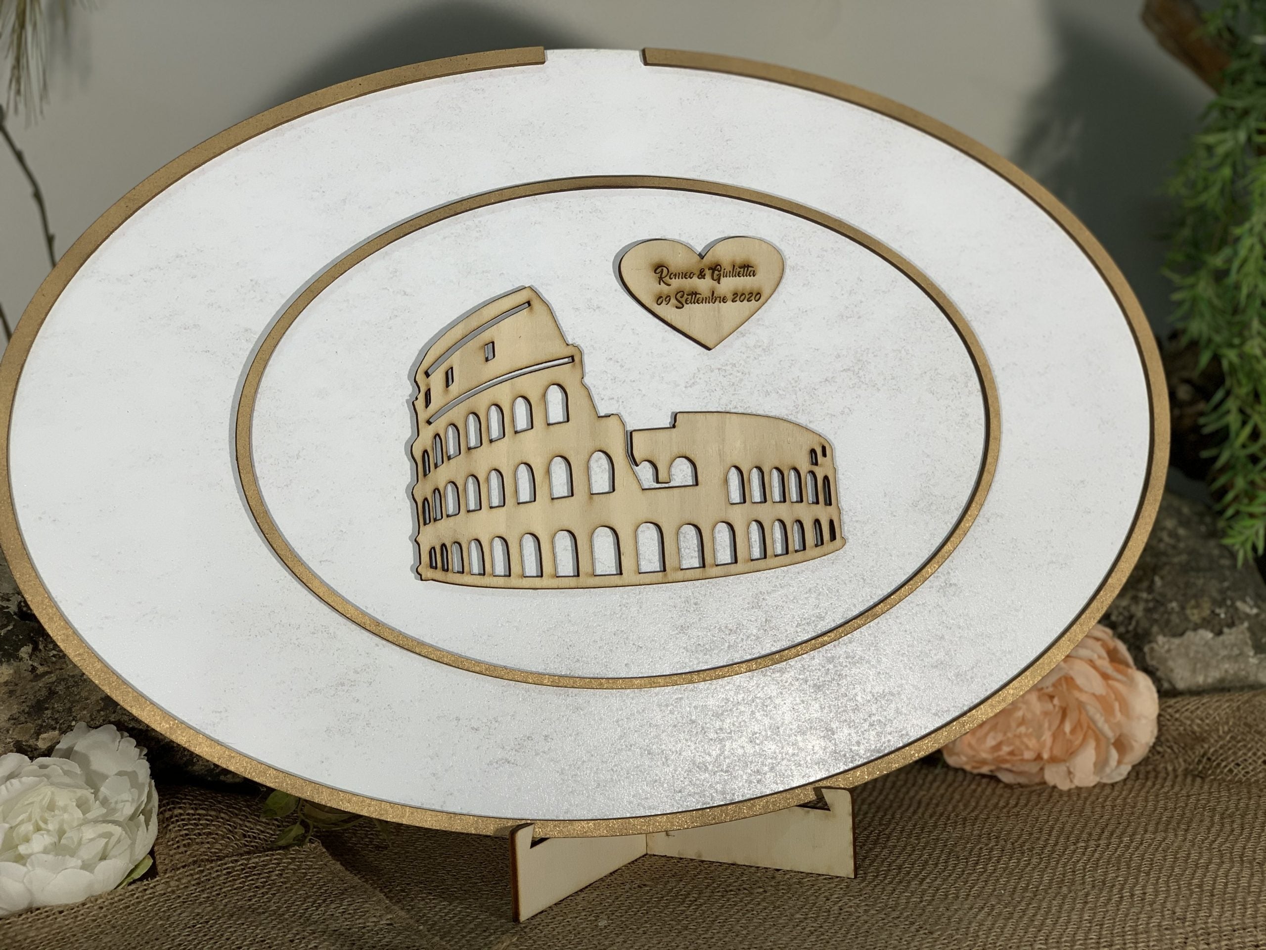 Guestbook Colosseo tema Roma 3