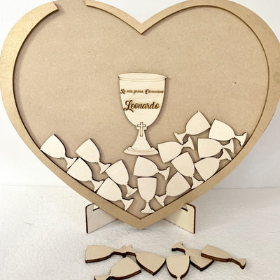 Guestbook Cuore Comunione Guestbook 2