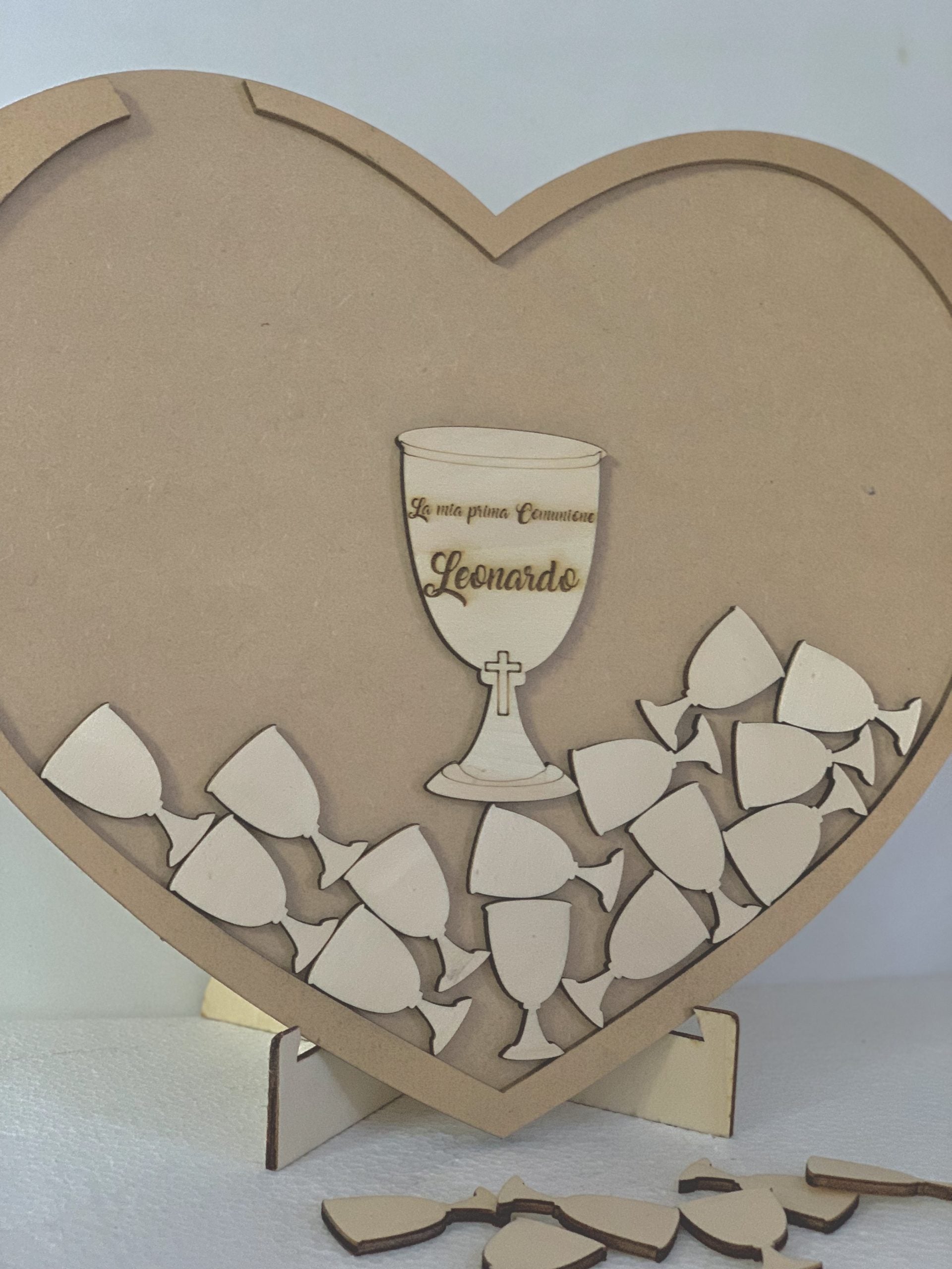 Guestbook Cuore Comunione Guestbook 1