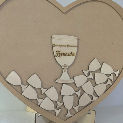 Guestbook Cuore Comunione Guestbook 1