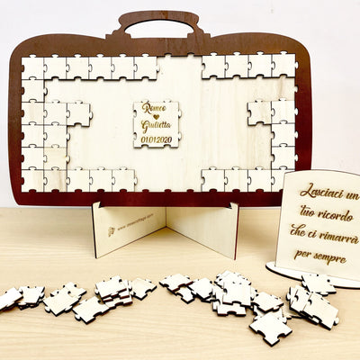 Guestbook Valigia da viaggio Puzzle