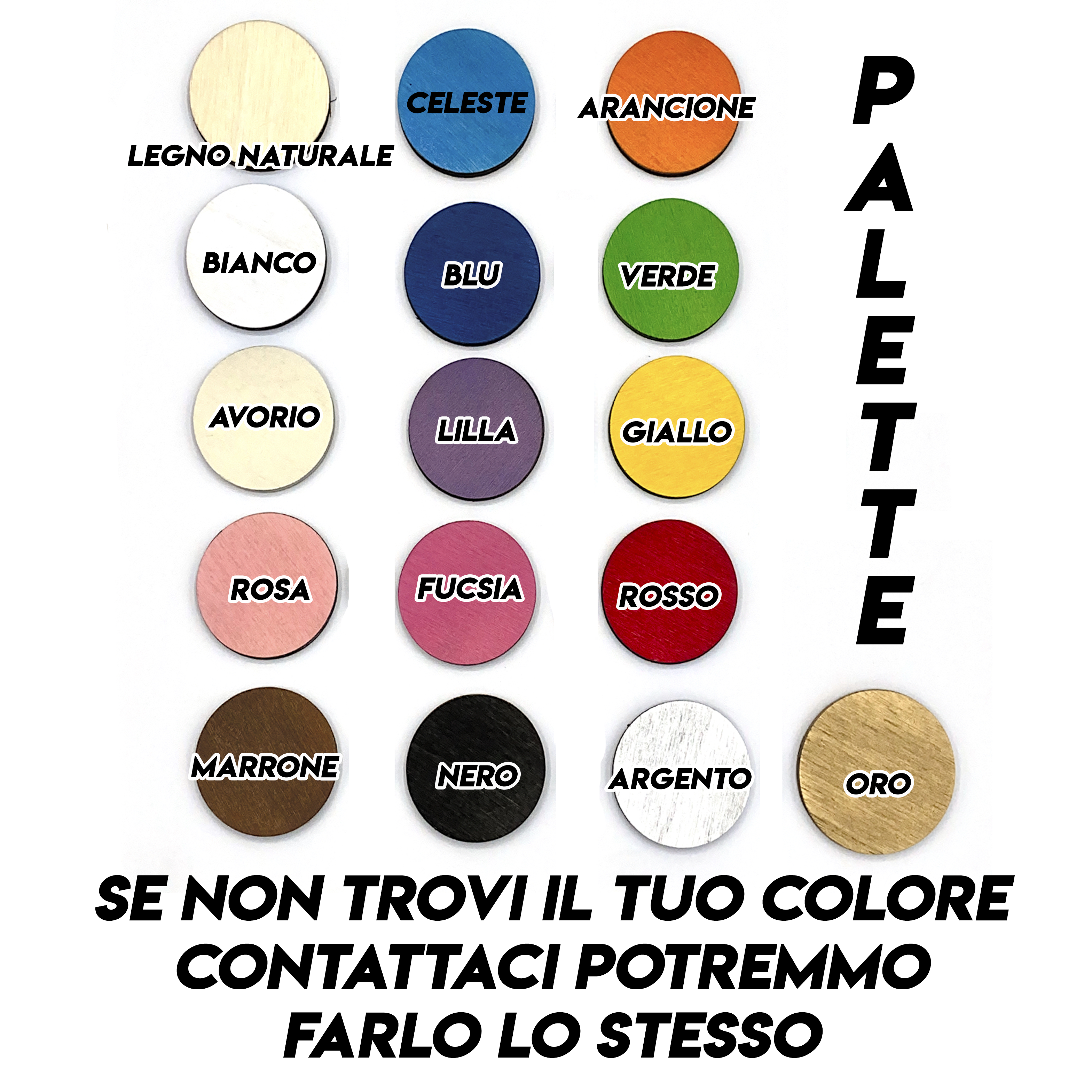 Nome in legno personalizzato con iniziale Idea's Cottage