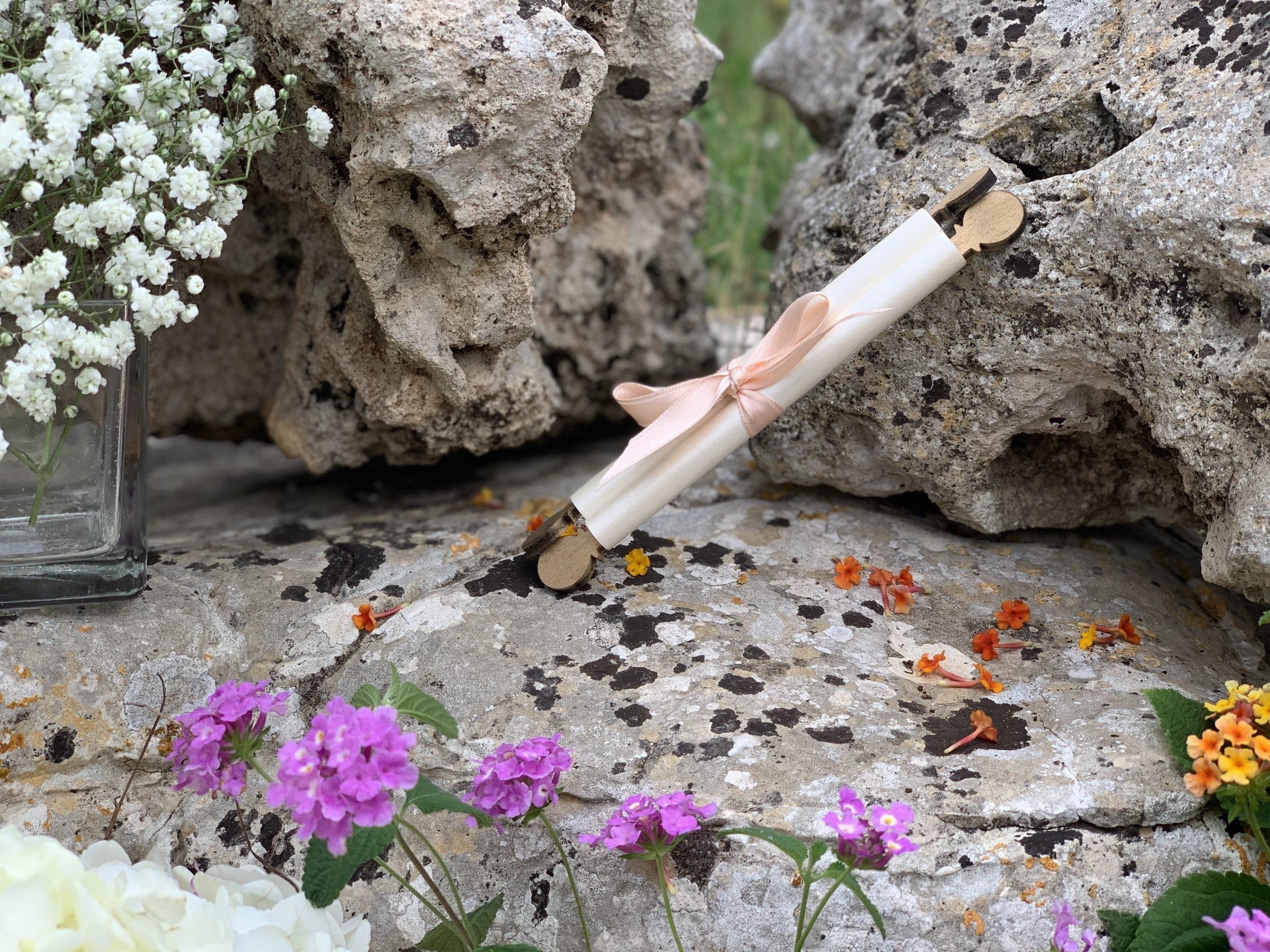 Partecipazione pergamena 2