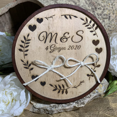 Portafedi legno Country