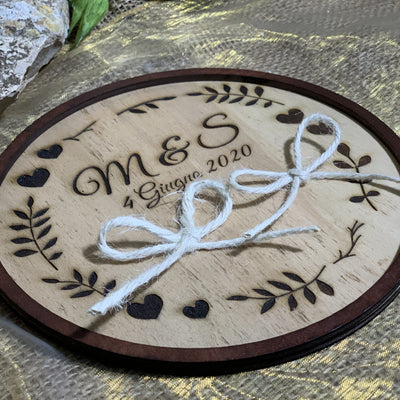 Portafedi legno Country 2