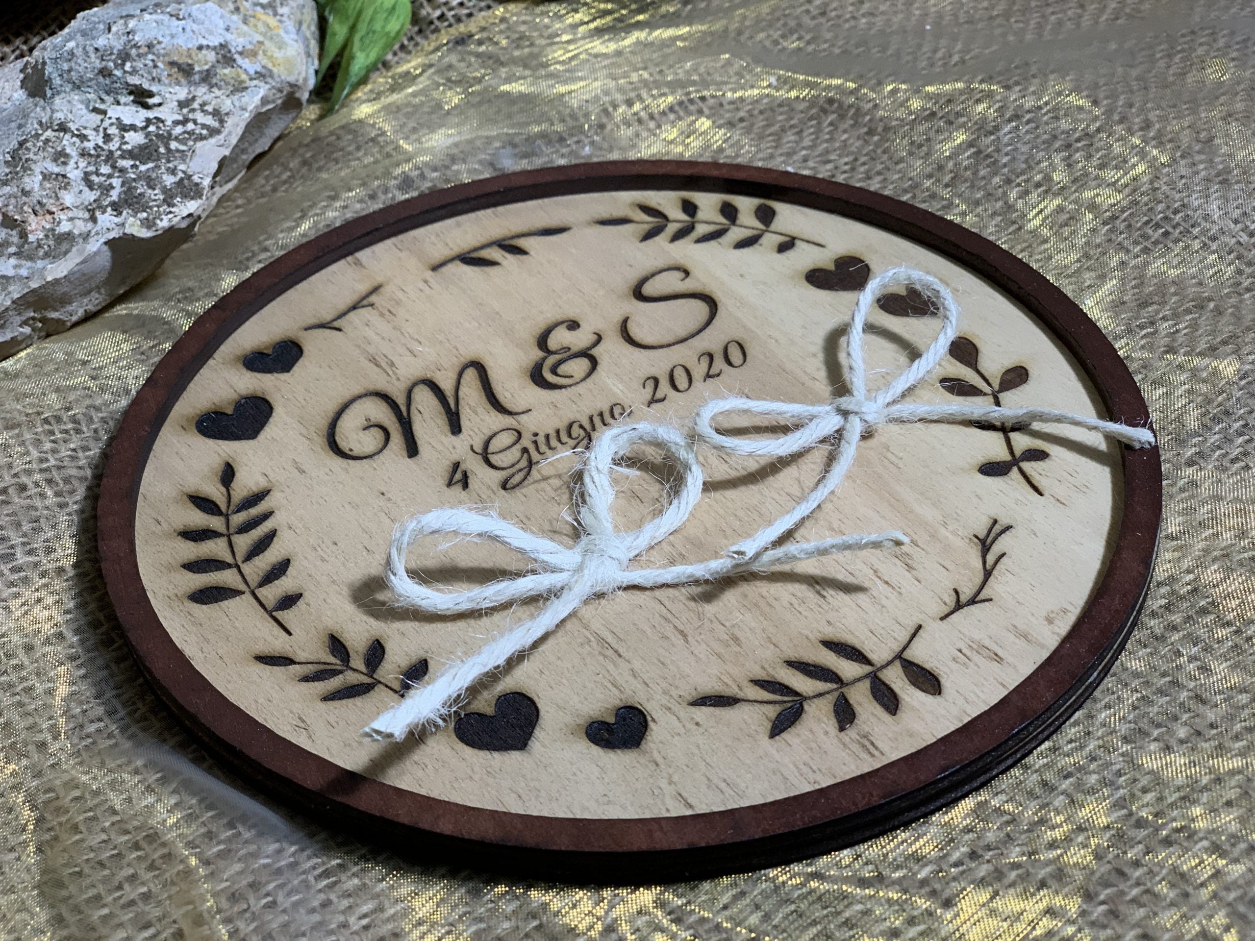 Portafedi legno Country 2