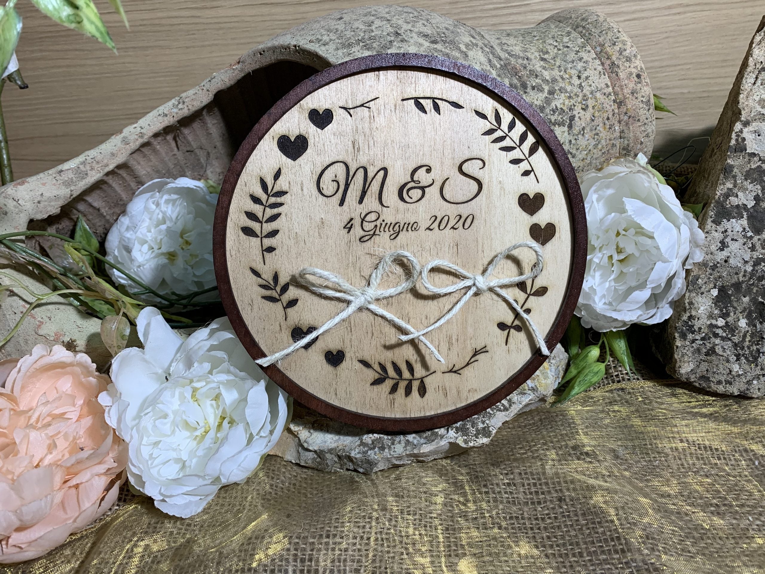 Portafedi legno Country 3