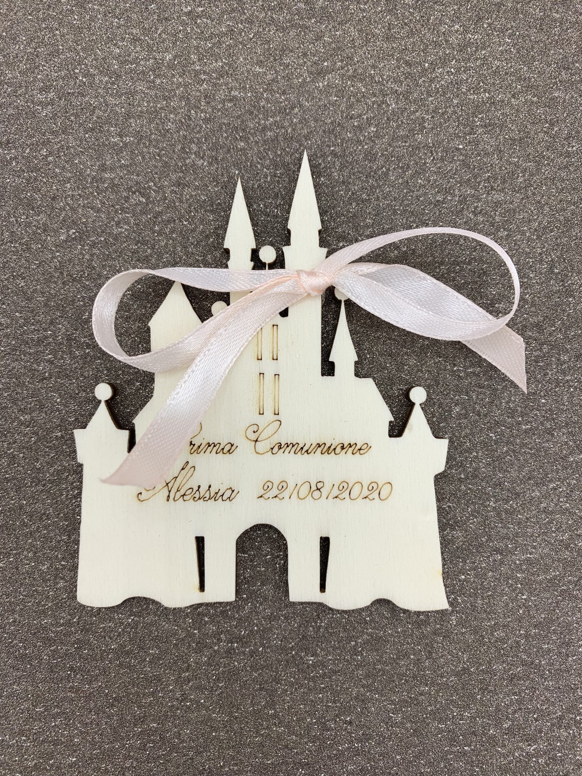 Segnaposto Castello tema fiaba