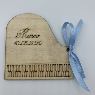 Segnaposto pianoforte tema musica 2