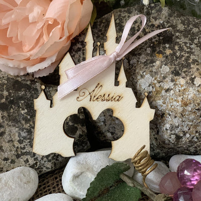Segnaposto tema fiaba castello incantato2