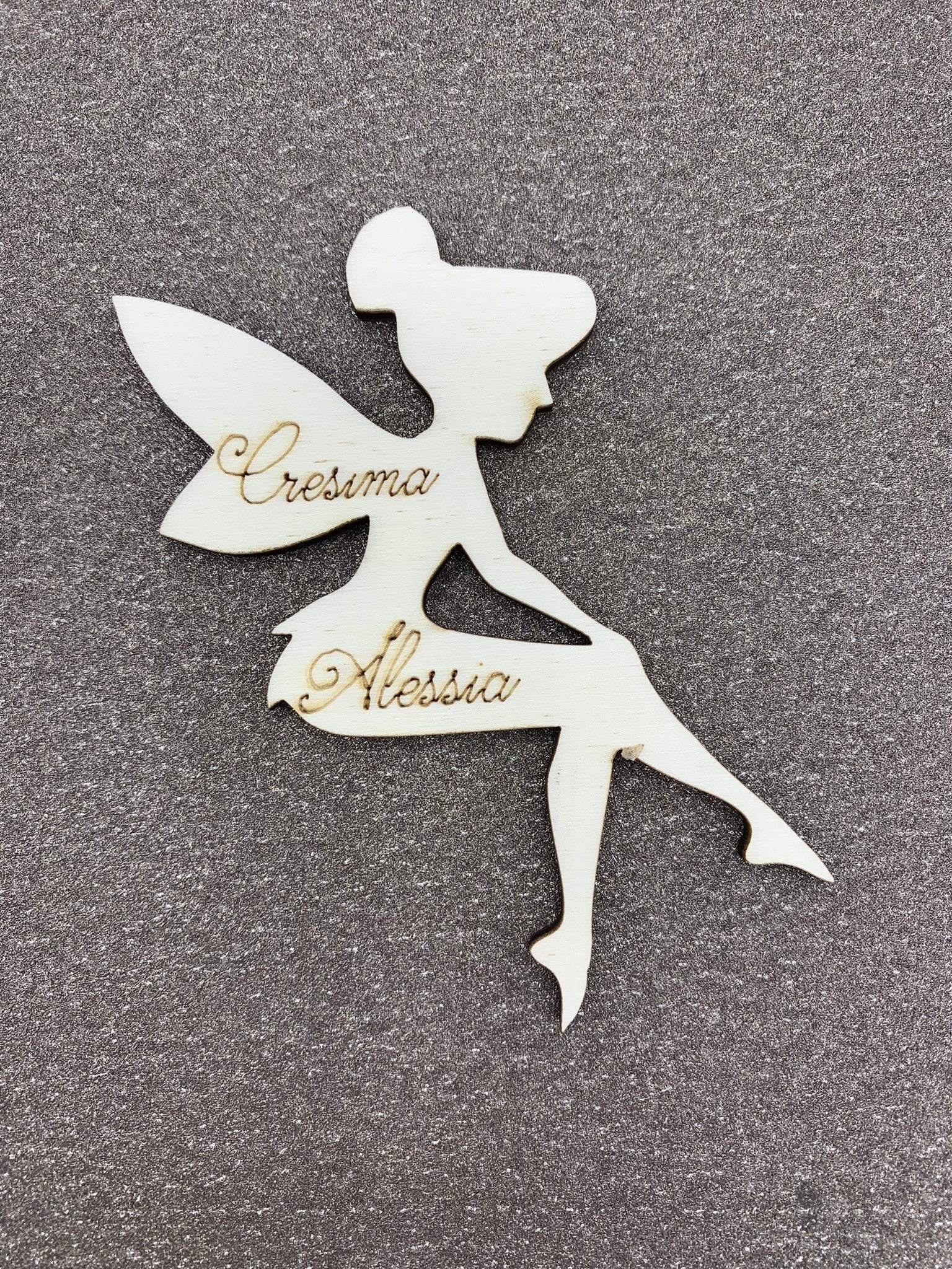 Segnaposto tema fiaba la piccola fata