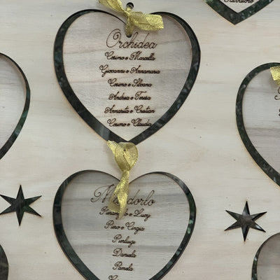 Tableau Mariage Albero di Natale con base 2