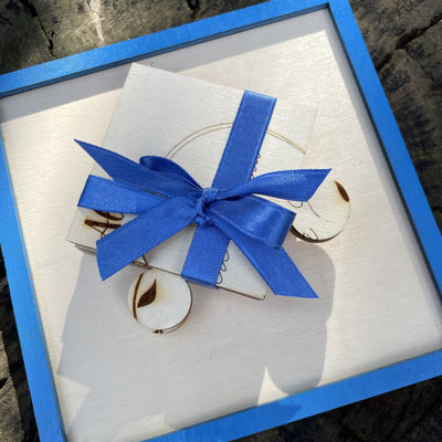 Targa Puzzle Madrina con messaggio personalizzabile Idea's Cottage